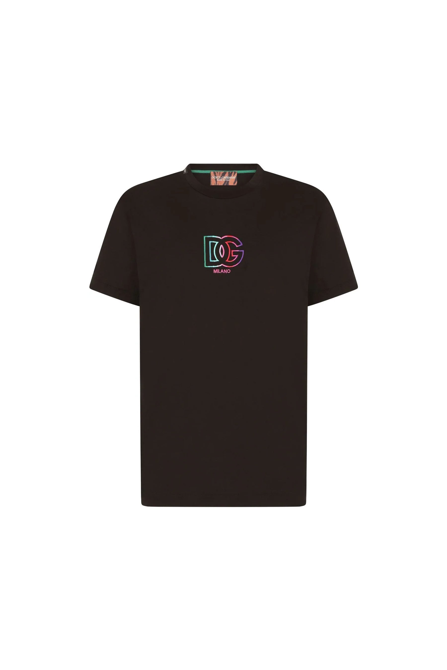 Dolce & Gabbana logo-embroidered T-shirt