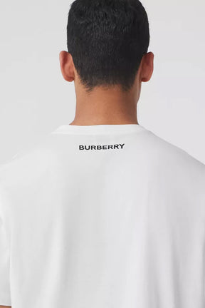 Burberry letter-graphic T-shirt