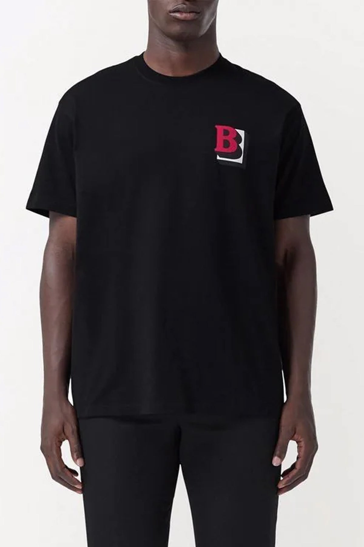 Burberry letter-graphic T-shirt