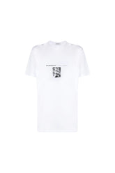 Givenchy White Graphic Print T-Shirt