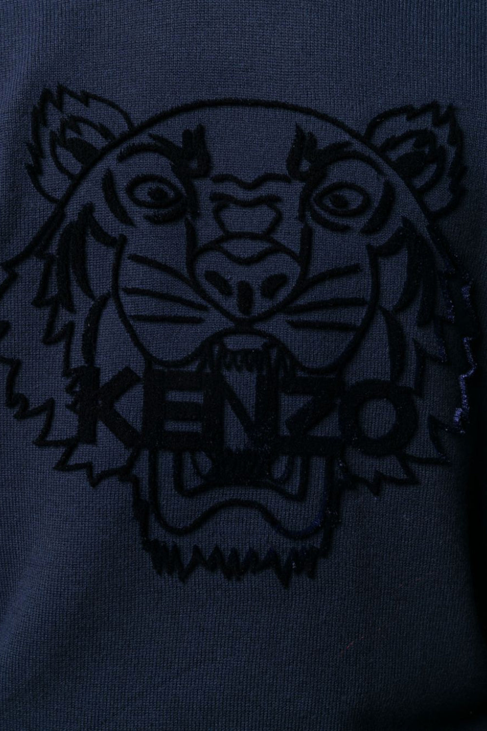 Kenzo Wool tiger sweatshirt Dark Navy