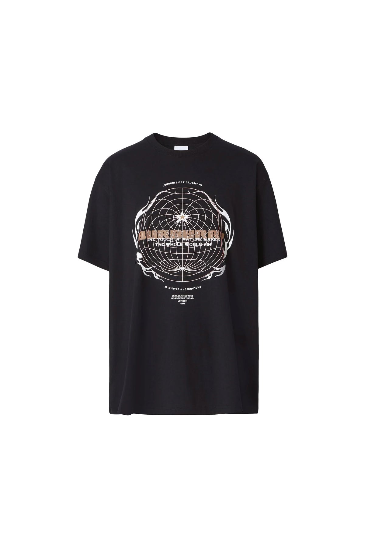 Burberry Globe-graphic T-shirt
