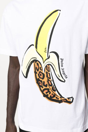 Palm Angels banana graphic-print T-shirt