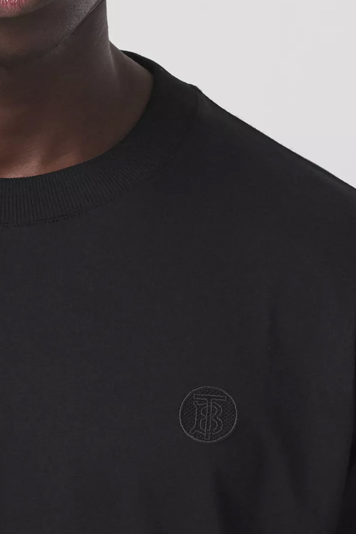 Burberry TB monogram embroidered T-shirt