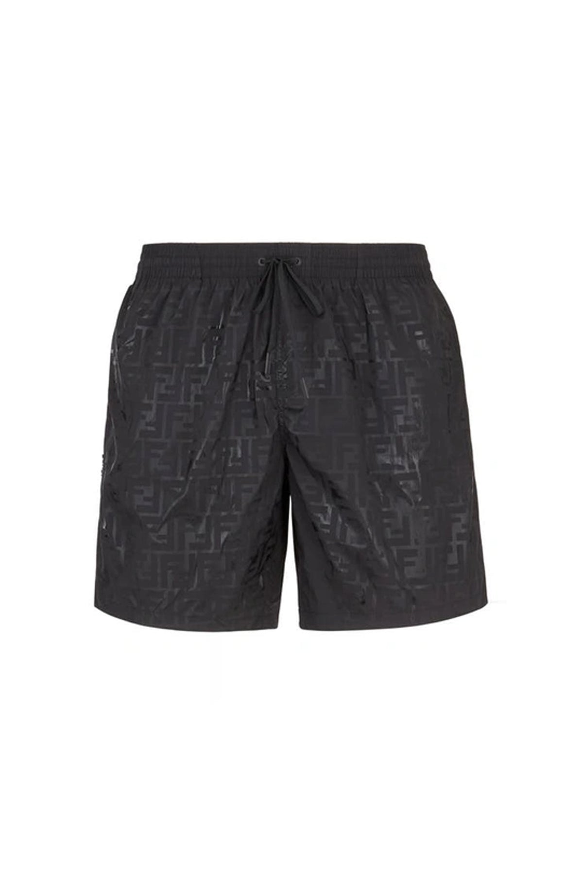 Fendi shaded-effect FF print swim shorts