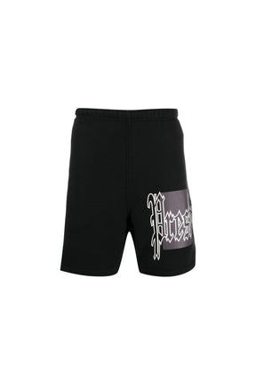 Heron Preston logo-print track shorts