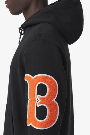 Burberry Letter Graphic appliqué hoodie