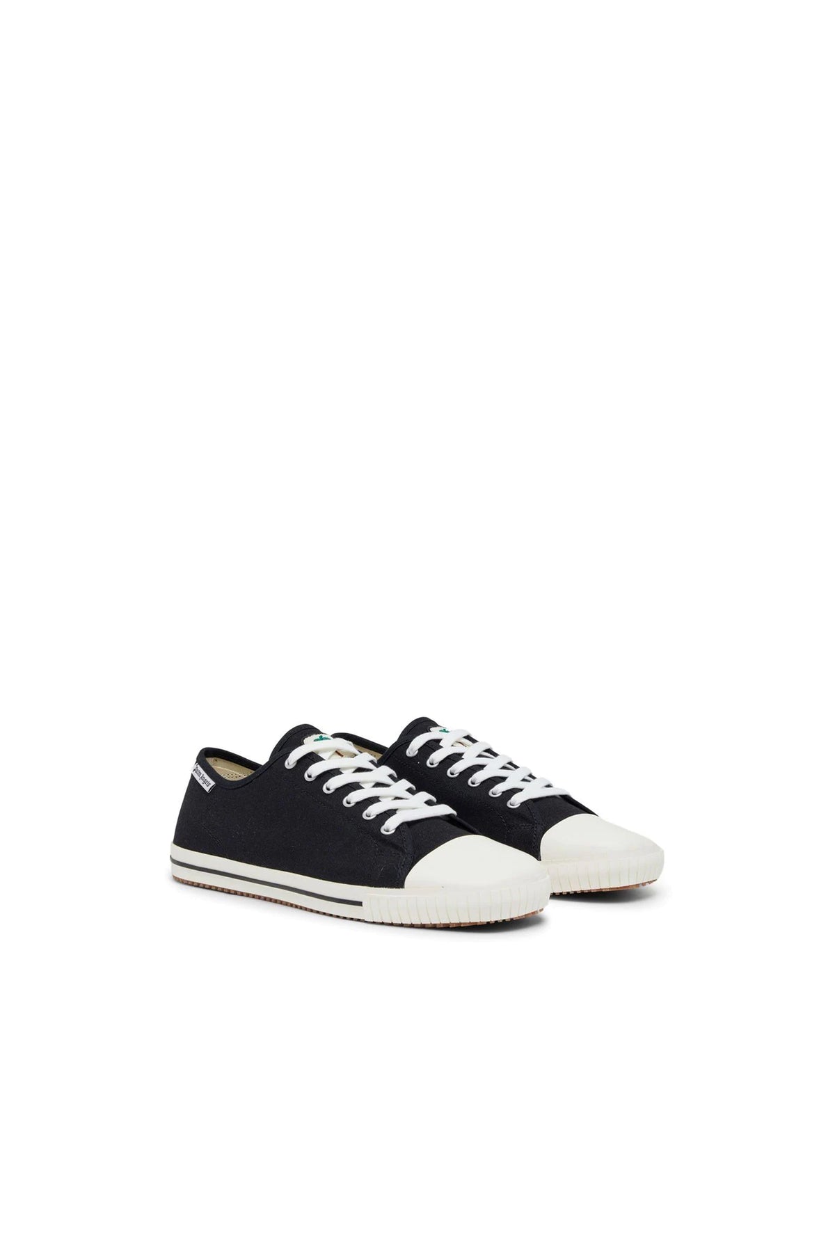 Palm Angels SQUARE LOW TOP VULCANIZED Black White