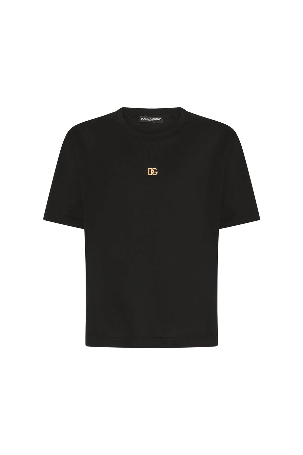 Dolce & Gabbana logo plaque cotton T-shirt