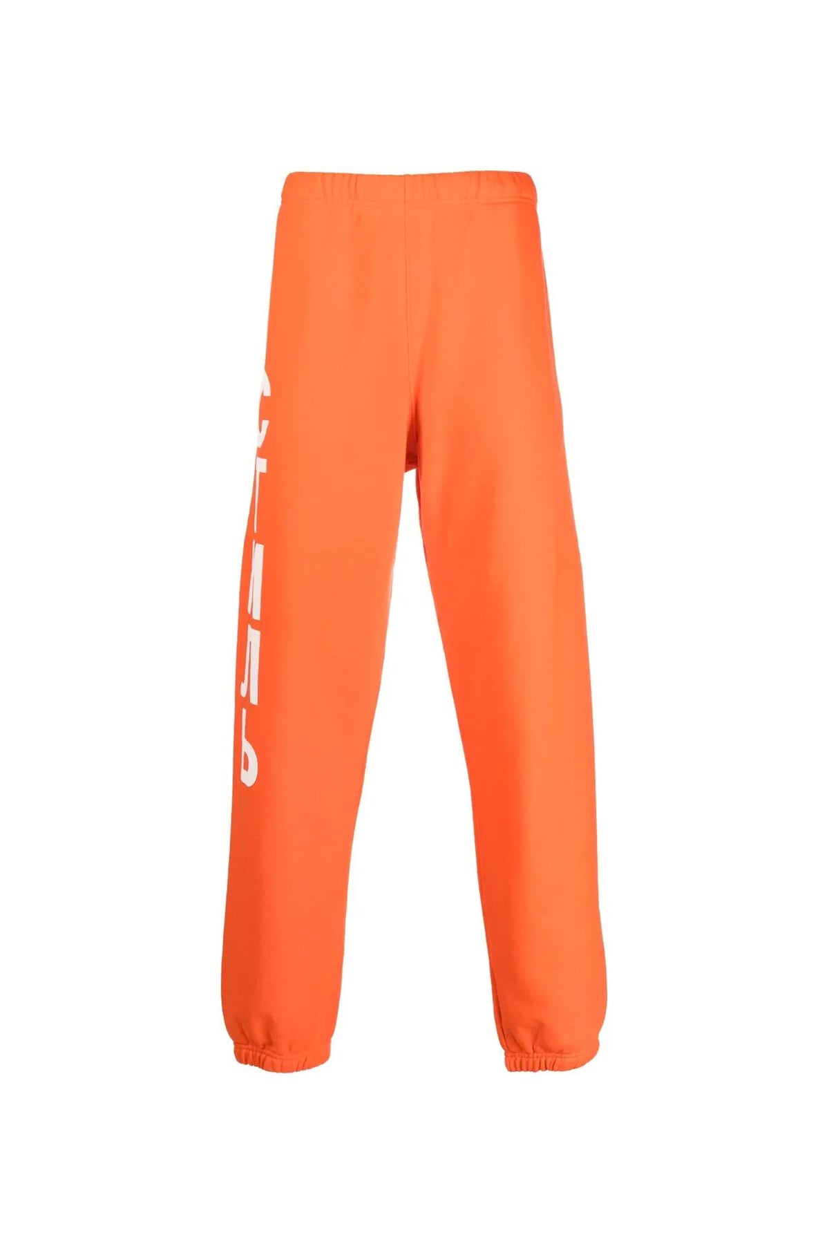 Heron Preston CTNMB logo-print track-pants orange