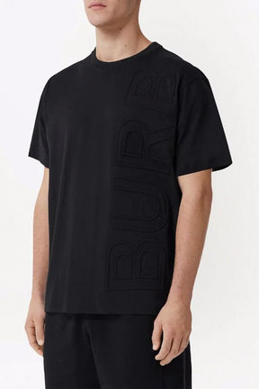 Burberry logo-embossed T-shirt