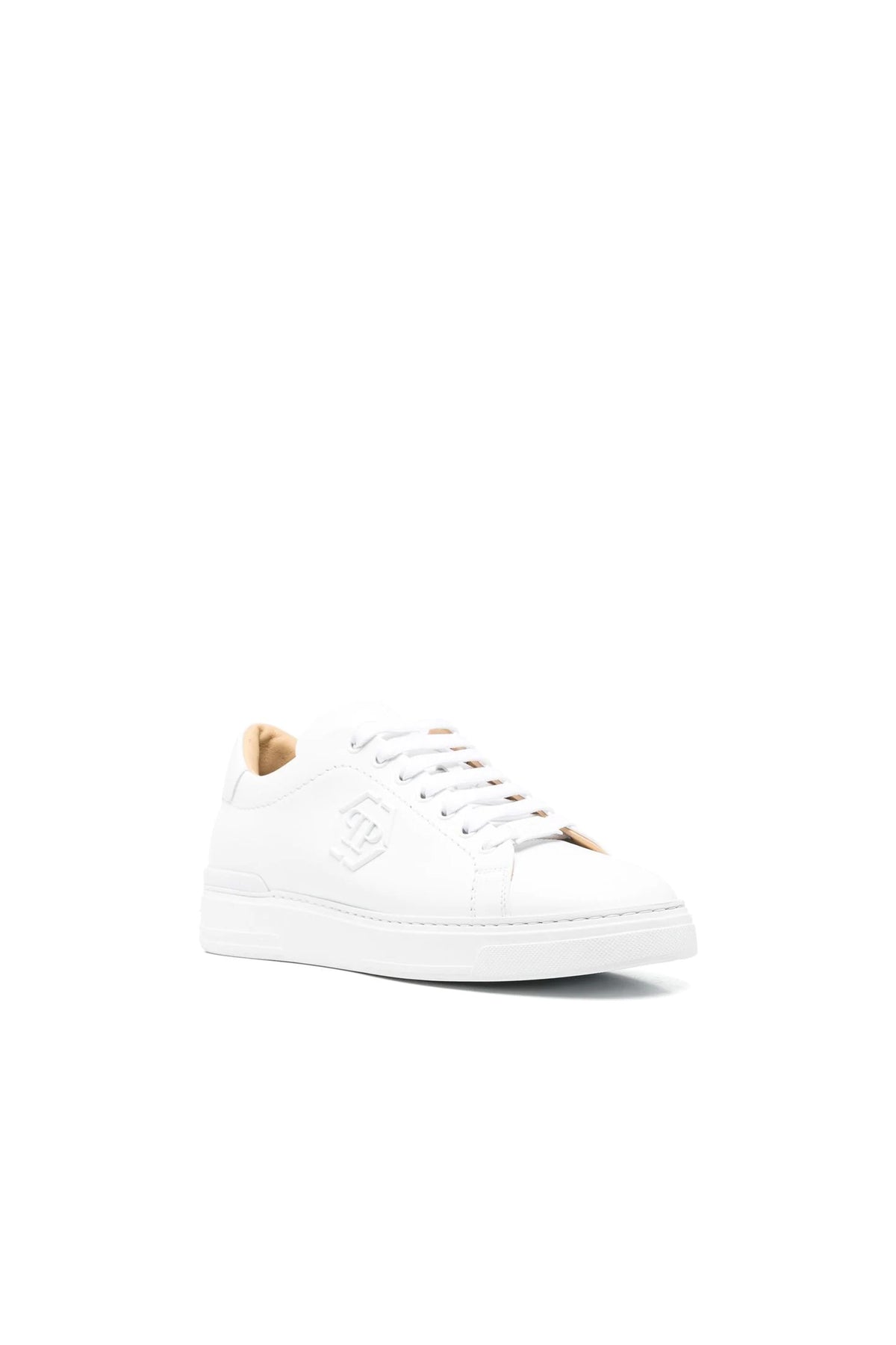 Philipp Plein low-top leather sneakers white