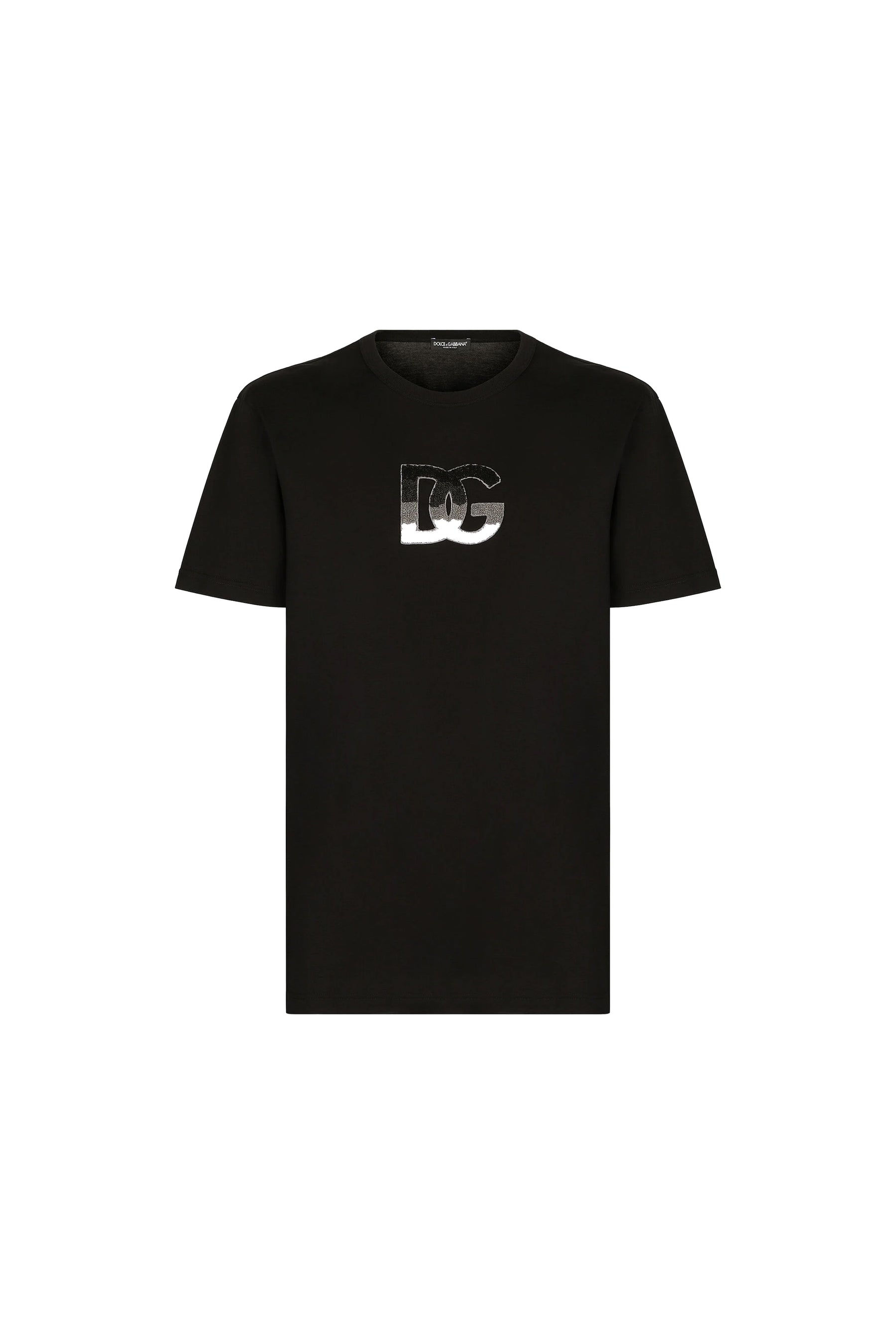 Dolce & Gabbana Cotton T-shirt with DG patch