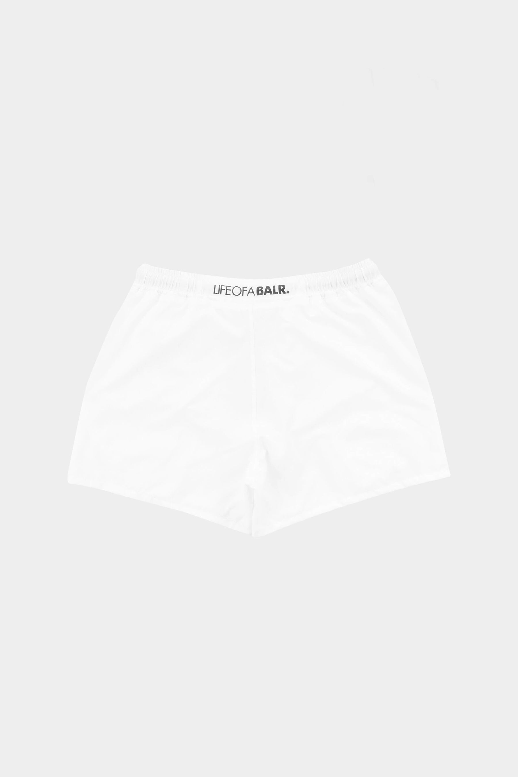 BALR. CLASSIC BRANDED SWIMSHORT BRIGHT WHITE