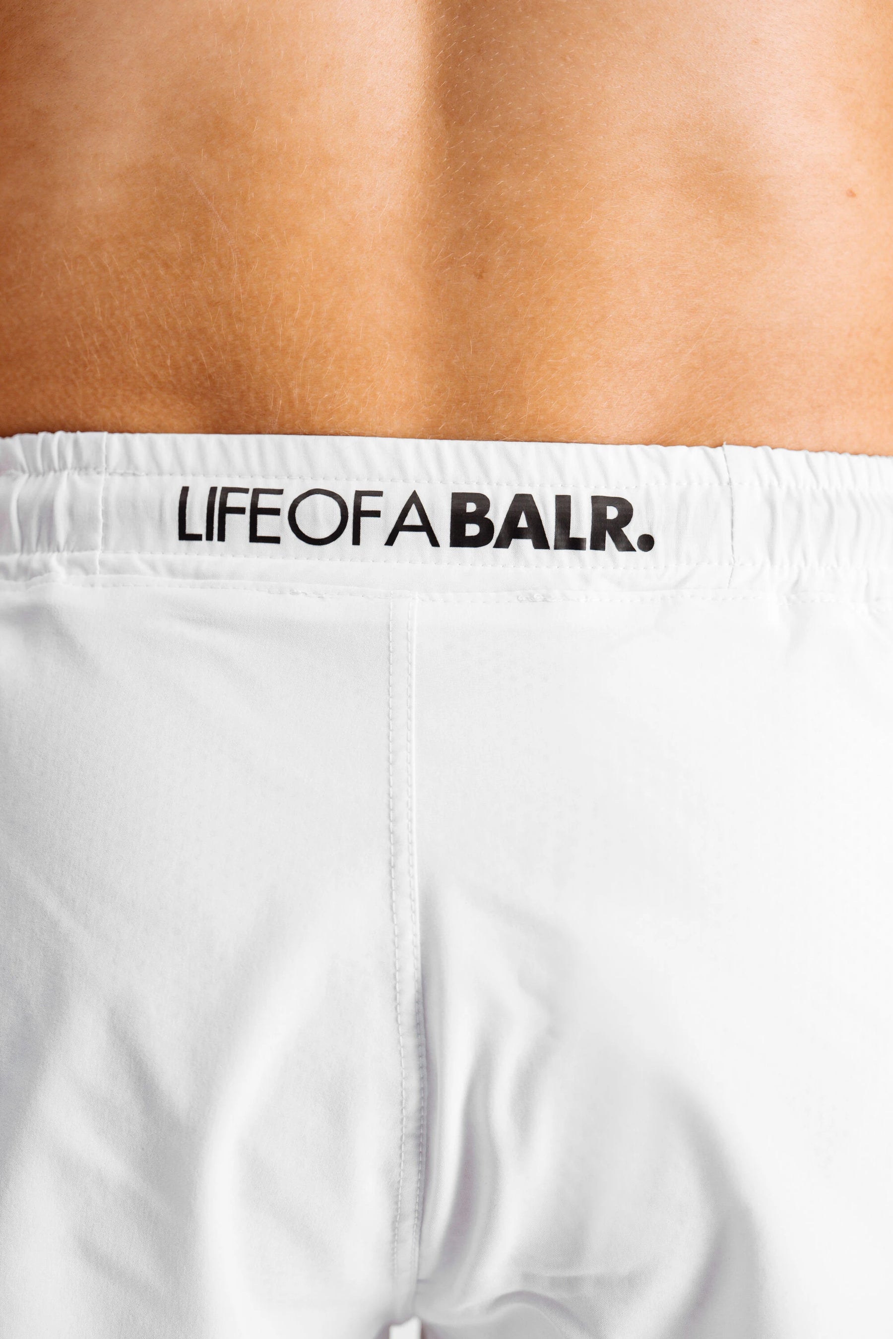 BALR. CLASSIC BRANDED SWIMSHORT BRIGHT WHITE