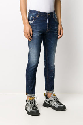 DSQUARED2 Blue Skater Jeans