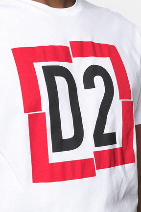 Logo Print T-Shirt חולצות קצרות DSQUARED2 