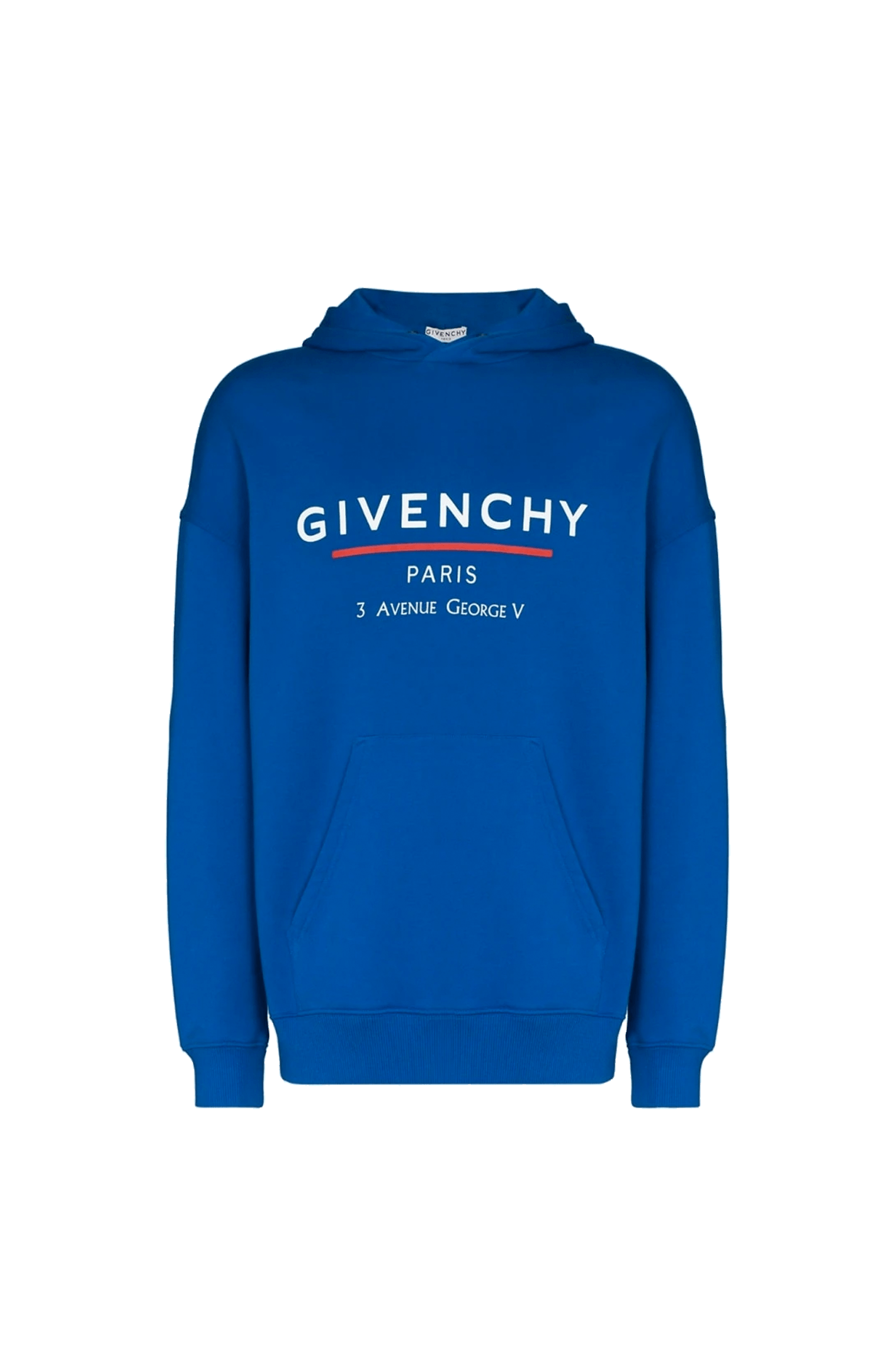 קפוצ׳ון כחול לוגו גרפיקה קפוצ׳ונים Givenchy 
