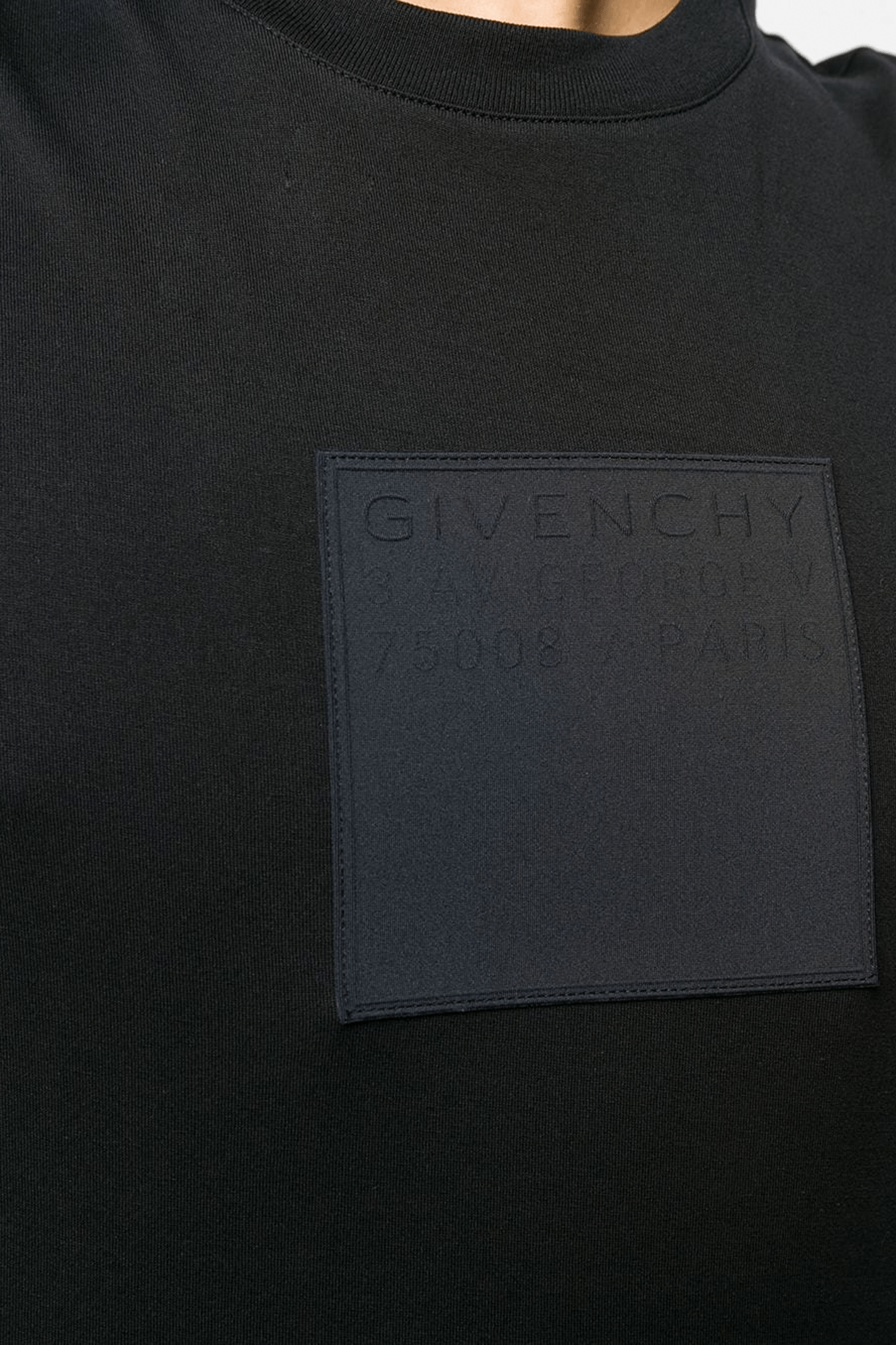Square Logo Patch T-Shirt חולצות קצרות Givenchy 